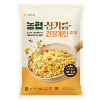 농협 참기름 간장계란볶음밥 420g