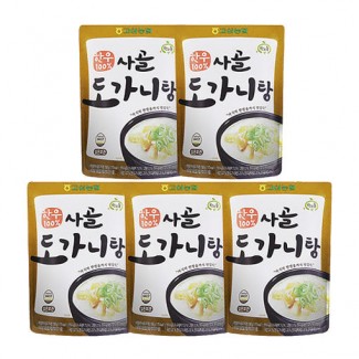 [고삼농협] 착한들 한우사골도가니탕X5입 [원산지:국산]