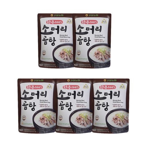 [고삼농협] 착한들 한우소머리곰탕X5입 [원산지:국산]
