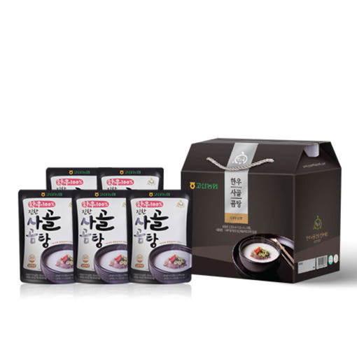 [고삼농협] 2호 선물세트(한우진한곰탕5) [원산지:국산]
